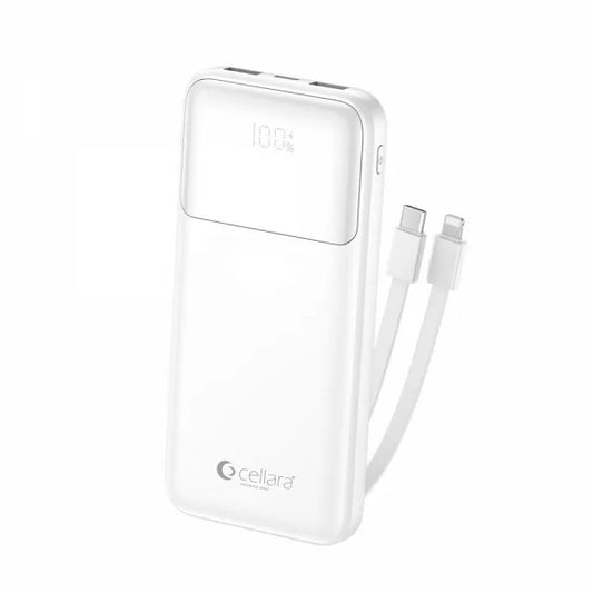Baterie Externa Cellara Colecția Versa Pro 10000 Mah 22.5W Type C/Lightning